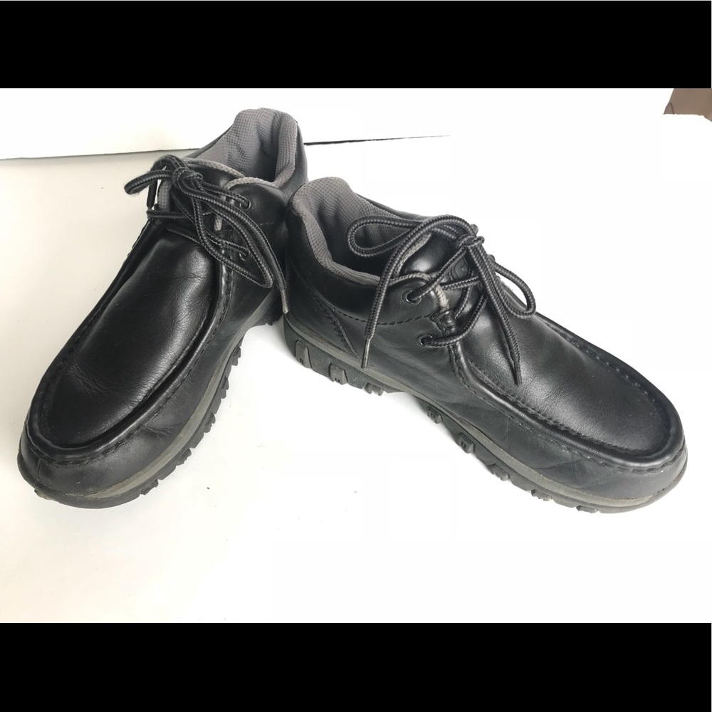 GBX leather boots.
